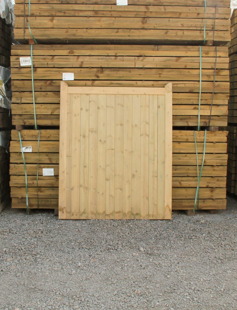 Tongue groove gates for sale at Golden Larch Fencing.