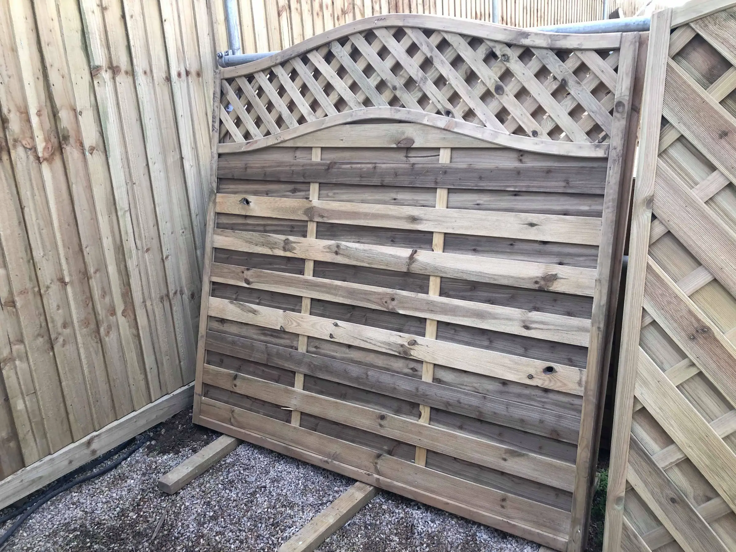 St. Mellior fence panels for sale in Hampshire and Salisbury.